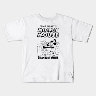 Steamboat Willie - name Kids T-Shirt